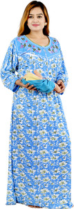 NACNO Women Maternity/Nursing Nighty