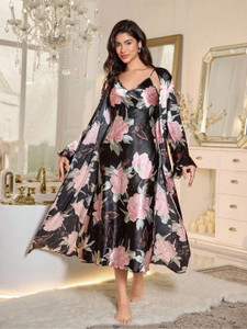 UKM Women Nighty with Robe