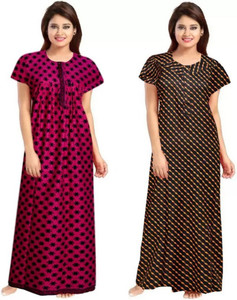 Divu Enterpriese Women Nighty Set