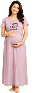 MAHA Women Maternity/Nursing Nighty