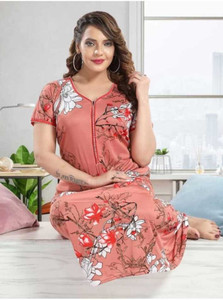 VELEZZA Women Nighty