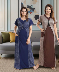 SHOPPING STATION Women Nighty