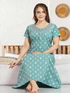 SHLOKE Women Nighty