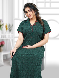 ZAIRRA Women Nighty