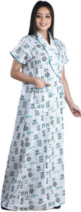 beingbeauty Women Nighty with Robe