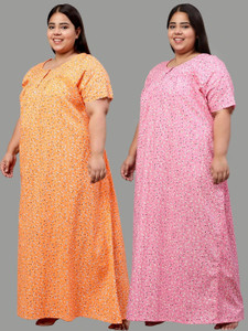 CLOCHOICE Women Nighty with Robe