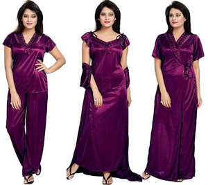 UT collection Women Nighty with Robe