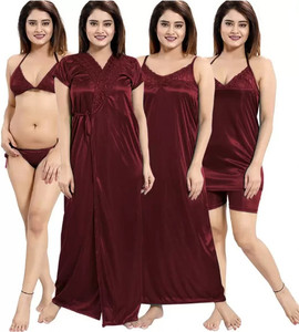 XPIOX Women Nighty Set