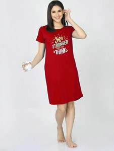 LIVAX COTTY Women Nightshirts