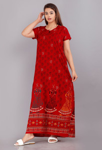 AakarShana Women Nighty