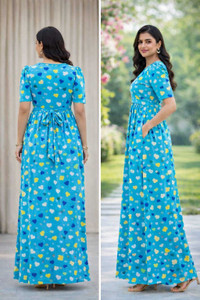 KANNIMAR Women Maternity/Nursing Nighty
