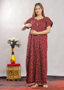 Vardhana Women Maternity/Nursing Nighty