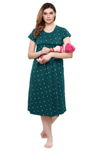 TIGYWIGY Women Maternity/Nursing Nighty