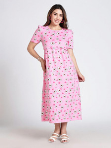 Yazh Women Maternity/Nursing Nighty