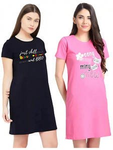 LIVAX COTTY Women Nightdress