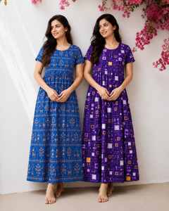 KANNIMAR Women Nighty