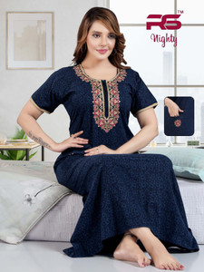 SHLOKE Women Nighty