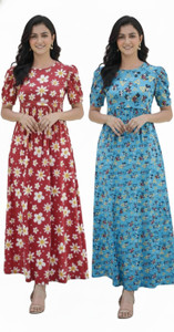 KANNIMAR Women Maternity/Nursing Nighty