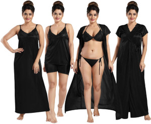 Greaton Women Nighty with Robe