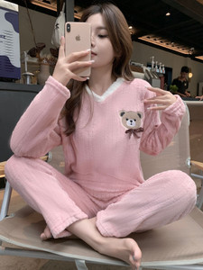 OMI Women Printed Pink Night Suit Set