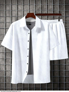 COMBRAIDED Self Design Men Track Suit