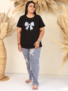 Bloem Women Printed Multicolor Top & Pyjama Set