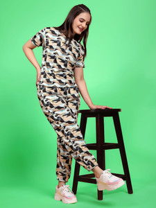 SAKARMAA Printed Women Jumpsuit