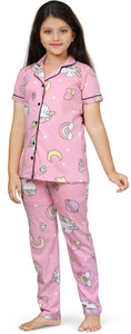 Bloem Kids Nightwear Girls Printed Cotton