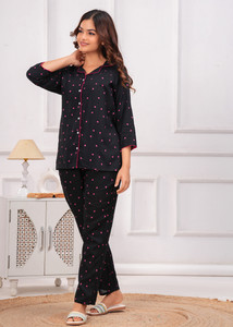 GADWAL FEBRIC Women Nighty Set