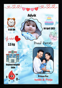 Shree Govindam Wood Wall Photo Frame