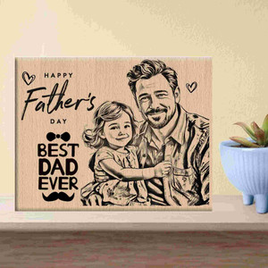 DVMART Wood Table Photo Frame