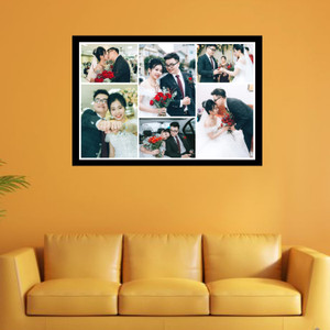 Akansha Gifting Wood Wall Photo Frame