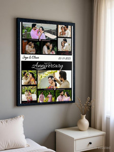 KIYANSH CRAFTS Wood Wall Photo Frame