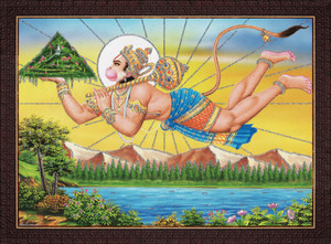 foto de hanuman ji volador