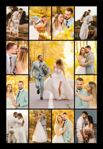 Akansha Gifting Wood Wall Photo Frame