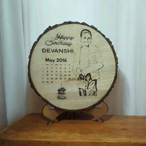 JPKRAFTS Wood Table Photo Frame