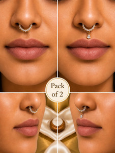 ISHARIYA Gold-plated Plated Alloy Nose Ring