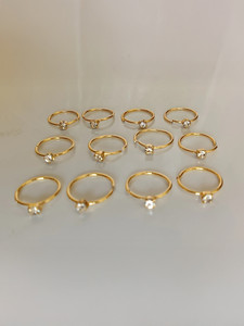 Sadid Gold-plated Plated Brass Nose Ring