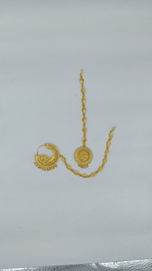 BHIMJI ENTERPRISE Opal Gold-plated Plated Brass Nose Ring Set