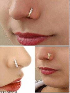 RENU CREATION Gold-plated Plated Metal, Alloy, Brass, Tungsten Nose Stud