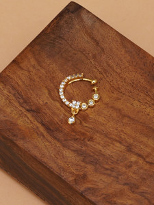 MALIFIONNA Gold-plated Plated Alloy Nose Ring
