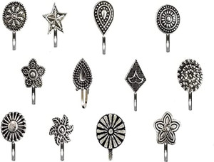 Blubby Alloy, Metal Nose Ring Set