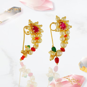 THANU'S CRAFT Gold-plated Plated Metal Nathiya