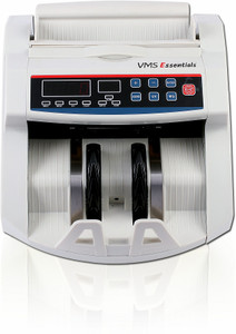 VMS Essentials Currency, Money Counting Machine with UV, MG Counterfeit Bill Detection, Worldwide Bill Counting Machine with External Display (CCM01) Note Counting Machine
