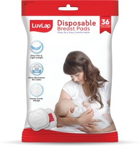 LuvLap Ultra Thin Honeycomb Disposable, High Absorbent, Nursing Breast Pad
