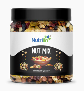 Nutrilin Mix Dry Fruits and Nuts, Fresh & Healthy Dry fruits Cashews, Almonds, Raisins, Apricots, Pistachios, Cherries