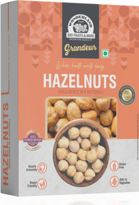 WONDERLAND Foods Grandeur Premium Hazel Nuts 200g | Hazel Nut Kernels | Healthy Snacks Hazelnuts