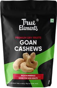 True Elements Goan Cashews, Premium Dryfruits Kaju Cashews