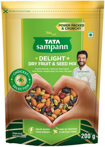 Tata Sampann Healthy Dry Fruits & Seeds Mix, Rich in Protein & Magnesium Assorted Seeds & Nuts