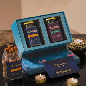 Nutslane Noor Gift Box | Dry Fruits Combo 380g | Special Gift Hamper